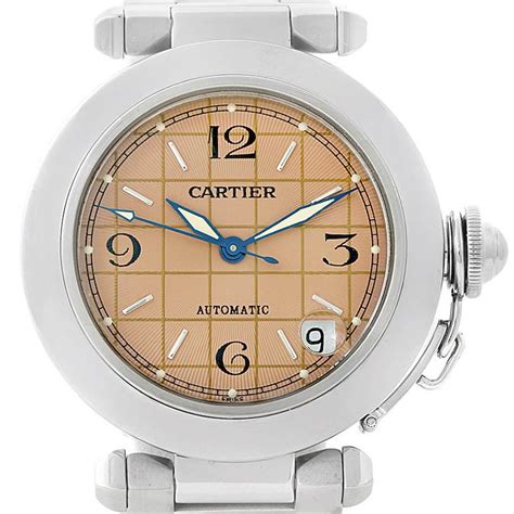 cartier salmon dial|salmon cartier pasha review.